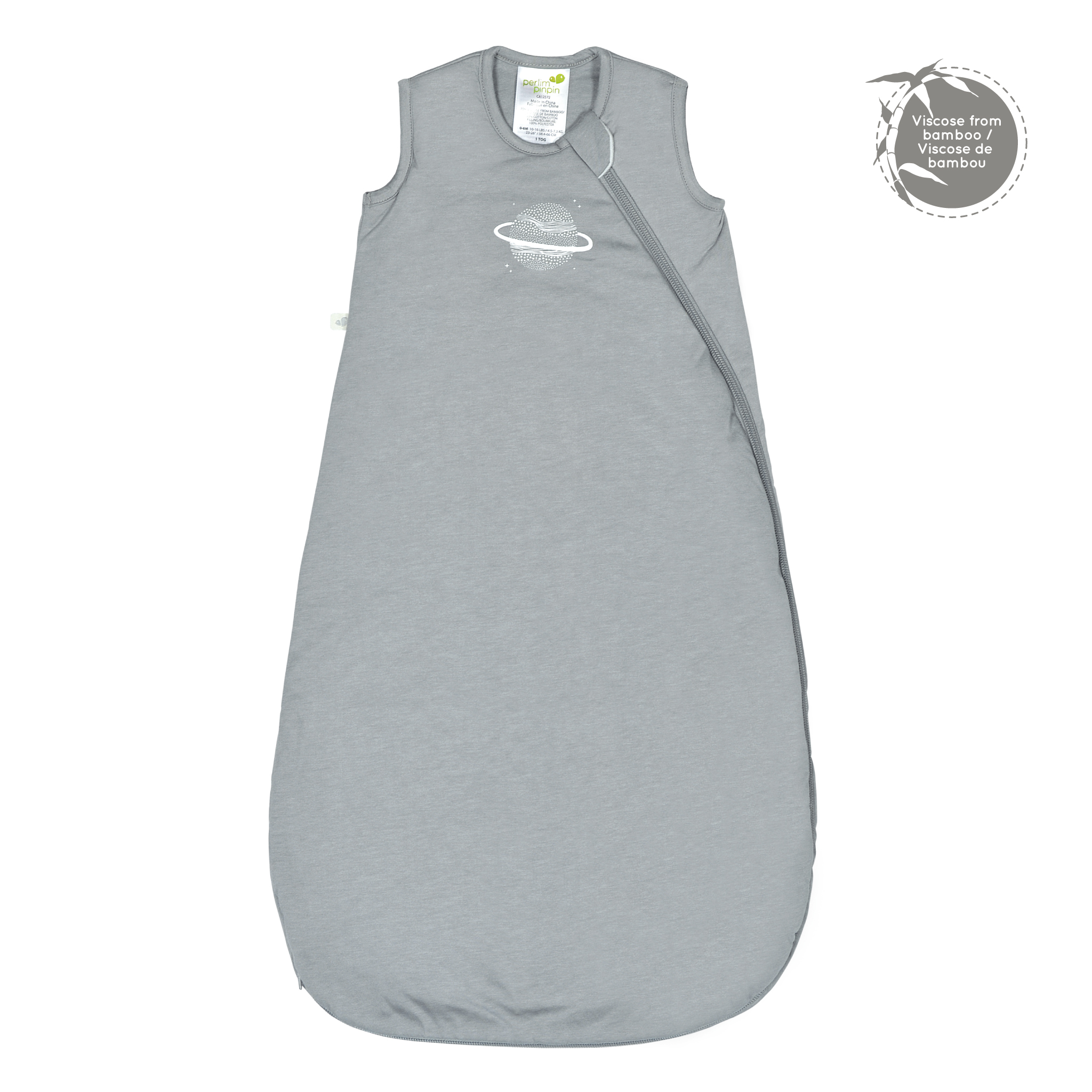 Sac de nuit matelassé en bambou - Denim (1 tog)